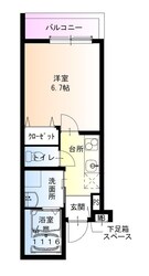 フジパレス尼崎東園田ＥＡＳＴの物件間取画像